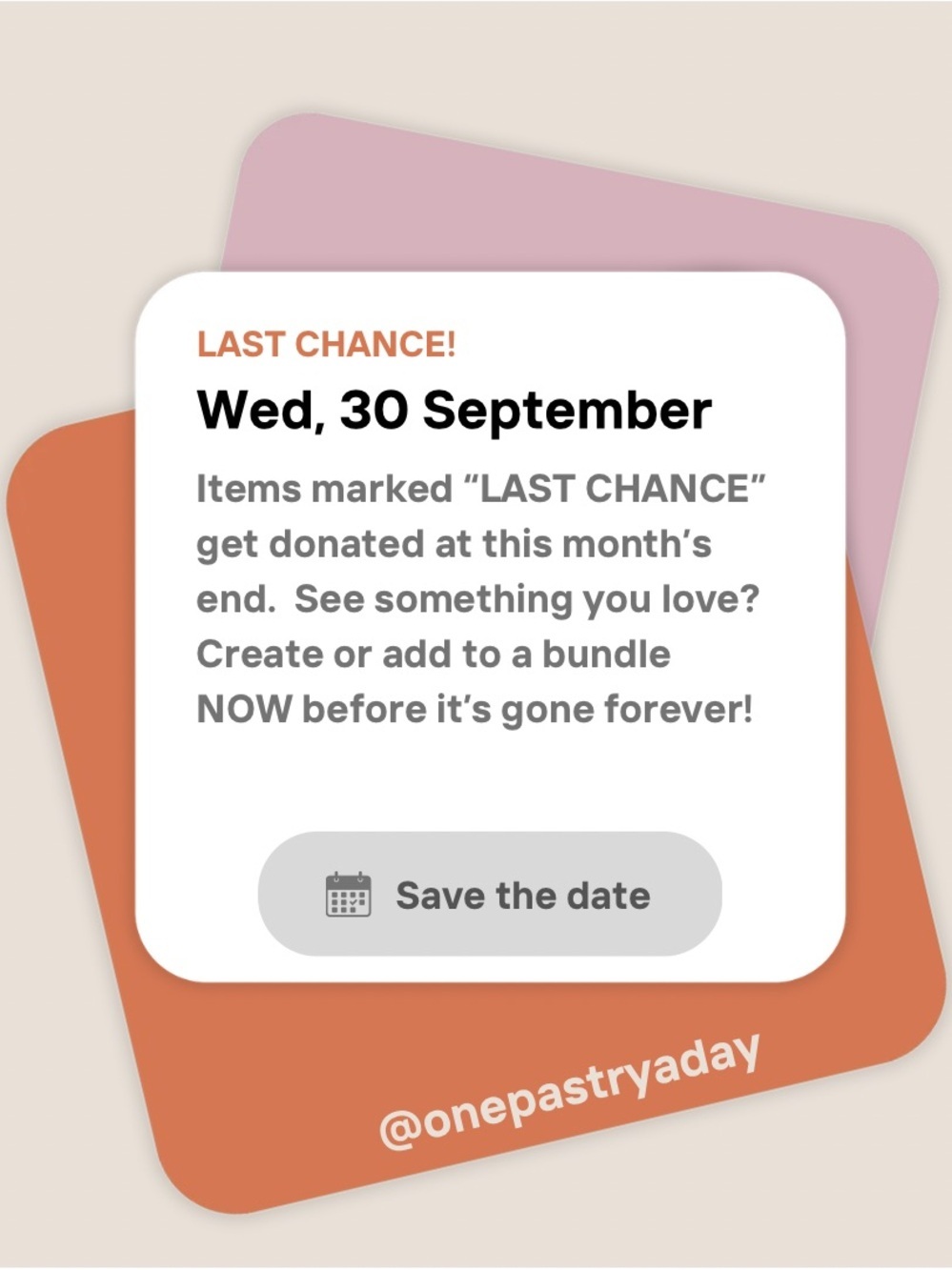 LAST CHANCE! 😱😳😟